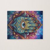 Celestial Hamsa  Legpuzzel (Horizontaal)