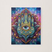 Celestial Hamsa  Legpuzzel (Verticaal)
