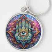 Celestial Hamsa Sleutelhanger (Voorkant)