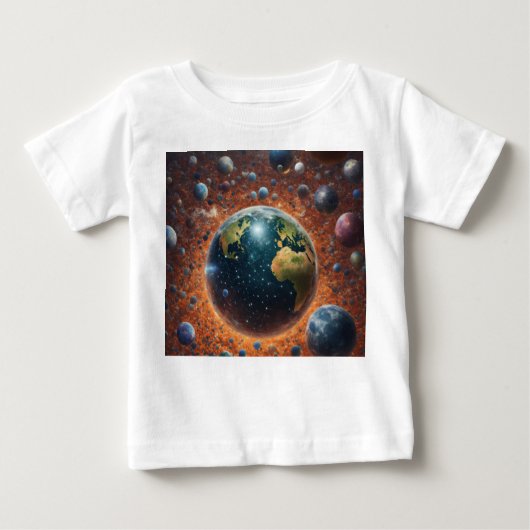 "Celestial Harmony Earth T-shirt" T-shirt (Voorkant)