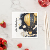 Celestial Hete Luchtballon Baby shower Servet (Insitu)