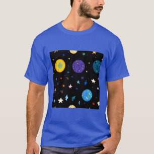 Celestial Imagery - Kosmisch en Astrologisch Ontwe T-shirt
