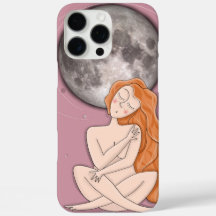 Celestial iPhone Case – Hand getrokken illustratie