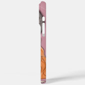 Celestial iPhone Case – Hand getrokken illustratie (Achterkant / Links)