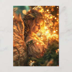 Celestial Joy Christmas Angel Briefkaart
