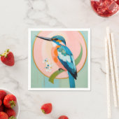 Celestial Kingfisher: A Study in Azure and Gold Servet (Insitu)