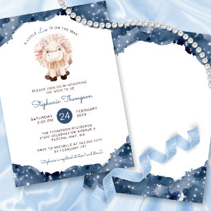 Celestial Leo Astrologie Teken Baby shower Kaart