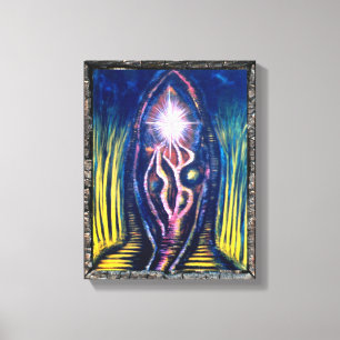 Celestial Light Canvas Afdruk