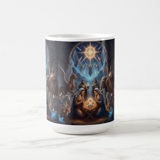 Celestial Light Over Unity – Inspirational Mug (Centre)