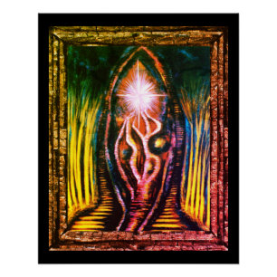 Celestial Light Perfect Poster