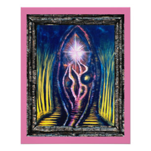 Celestial Light Perfect Poster