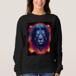 Celestial Lion God In Space Leo Zodiac Universe Ga Trui