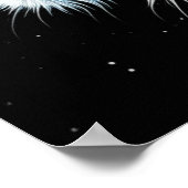 Celestial Lion Night Sky Air Art Poster (Hoek)