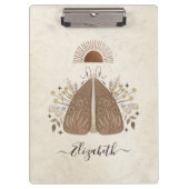 Celestial Luna vlinder klembord (Voorkant)