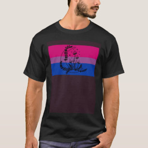 Celestial Maan Biseksueel Pride Vlag Paddestoel Co T-shirt