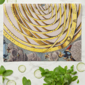Celestial Map Andres Celarius Kitchen Towel Theedoek (Gevouwen)
