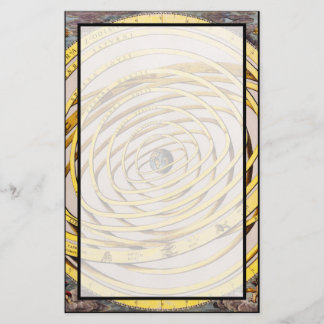Celestial Map Andres Celarius Stationery Briefpapier