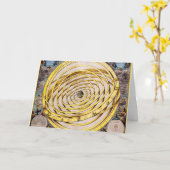 Celestial Map Andres Celarius Wenskaart Kaart (Gele Bloem)