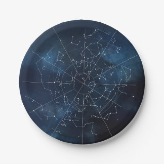 Celestial Map Papieren Bordje