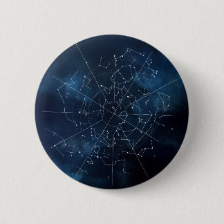 Celestial Map Ronde Button 5,7 Cm