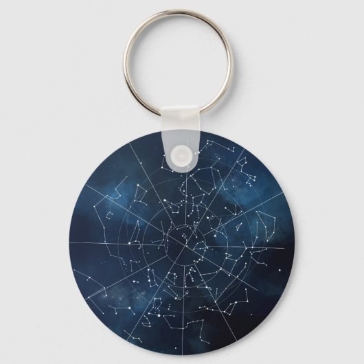 Celestial Map Sleutelhanger (Voorkant)