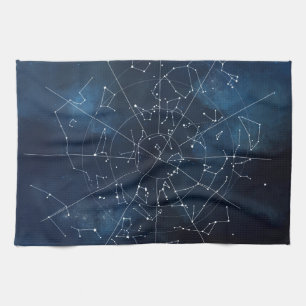 Celestial Map Theedoek