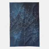 Celestial Map Theedoek (Verticaal)