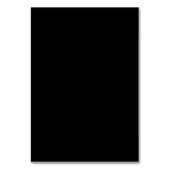 Celestial Midnight Black Stars Bruiloft Kaart (Achterkant)