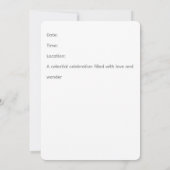 Celestial Moon Baby Shower Invitation (Dos)