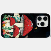 Celestial Moon Boho Magic Mushrooms Case-Mate iPhone Case (Achterkant (horizontaal))
