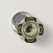 Celestial Moon Buttonnen Ronde Button 3,2 Cm (Voorkant /achterkant)