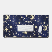 Celestial Moon Phase Astrology – Velvet Navy Bureaumat (Keyboard & Muis)