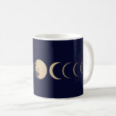 Celestial moon phase koffiemok (Voorkant rechts)
