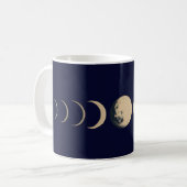 Celestial moon phase koffiemok (Voorkant links)