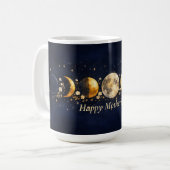 Celestial Moon Phase Mother's Day Mug Large 15oz (Devant gauche)