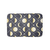 Celestial Moon Phases Pattern Badmat (Voorkant)