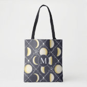 Celestial Moon Phases Pattern Draagtas (Voorkant)