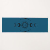 Celestial Moon Phases Yogamat (Voorkant (horizontaal))