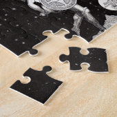 Celestial Moon Sky Universe God Night Illustration Legpuzzel (Zijkant)