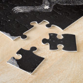 Celestial Moon Sky Universe God Night Illustration Legpuzzel (Zijkant)