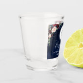 Celestial Moon Stars Floral Bachelorette Party Shot Glas (Links)