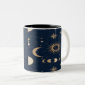 Celestial Moon Stars Mug (Devant droit)