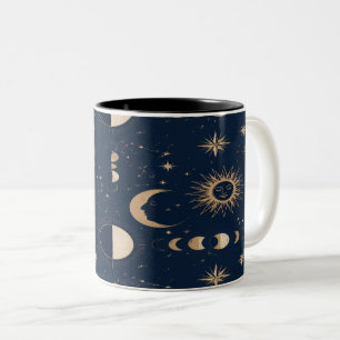 Celestial Moon Stars Mug