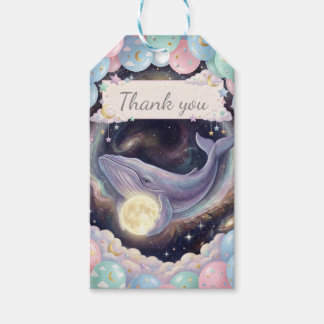 Celestial Moon Thank You Favor Tag Cadeaulabel
