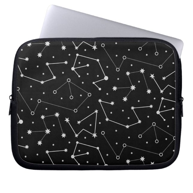 Celestial Moon Theme Laptop Sleeve (Voorkant)