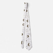 Celestial Moon Theme Stropdas (Achterkant)