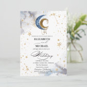 Celestial Moons, Stars Script Kaart (Staand voorkant)