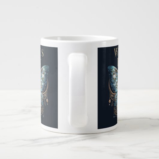 Celestial Moth Dark Aesthetic Mug (Dos)