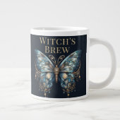 Celestial Moth Dark Aesthetic Mug Extra Grote Beker (Rechts)