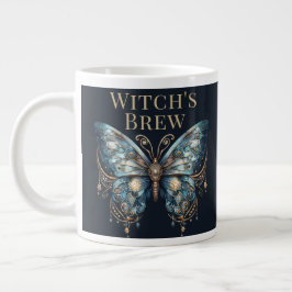 Celestial Moth Dark Aesthetic Mug Extra Grote Beker